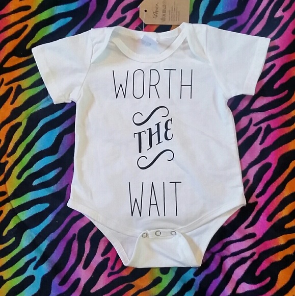 catpapa Other - 💥4/$15💥Worth the Wait baby onesie 12 month
